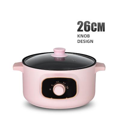 China Electric Noodle Cooker Hotel Kitchen Appliances Electric Rice Pans For Breakfast Multi Purpose Small Portable Hot Pot for sale