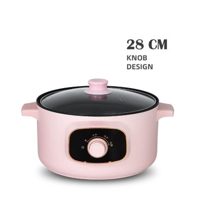 China Hotel Steamer 220v Mini Electric Noodles Egg Soup Stick Non Linner Cooking Pot Electric Pot Stove Hot Wholesale for sale