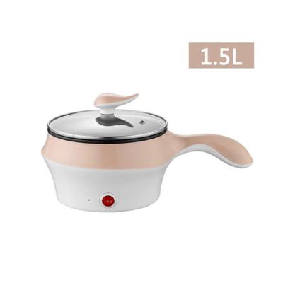 China Portable Steam Shark Pot Mini Electric Hotel Frying Pan Pan Desktop Non-Stick Stainless Steel Pot Colorful Steamer Pot for sale