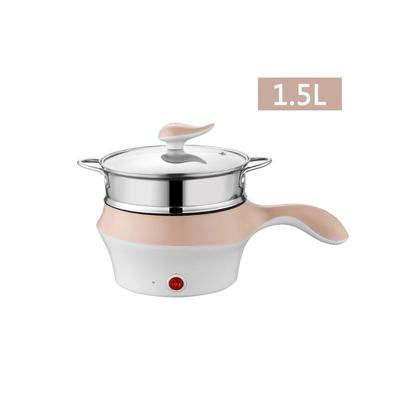 China Wholesale Multi Functional Hotel Temperature Control Electric Cooker Stove With Steamer Small Mini Round Electric Frying Pan for sale