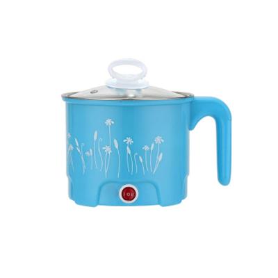 China 1.5 Liter Mini Cooking Hot Pot Rice Pot Dormitory Electric Cooking Hotel Student Multi Function Cooking Cooker Pot for sale