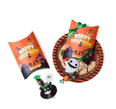 China Recyclable Halloween House Cardboard Goodie Boxes For Holiday Baking Cupcakes Cookies Goodie Brownies Trick Or Treat for sale