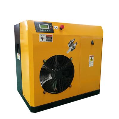 China Double Lubricated Electric Screw Air Compressor For Spray Painting for sale