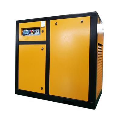 China 30kw/40hp 8bar Remote Control Stationary Rotary Twin Screw Air Compressor Oil Injected Manufacturer For Chemical SE30A-8 for sale