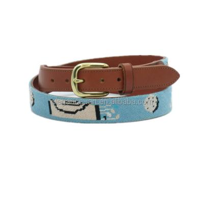 China Top cowhide supplier of needlepoint belts and other needlepoint accessories for sale