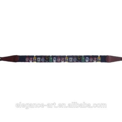 China Hot Selling Genuine Leather Needlepoint Custom Sunglass Genuine Leather Straps for sale