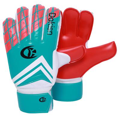 China Goalkeeper Safety Professional Football Goalkeeper Gloves With Finger Guard Soccer Gloves for sale