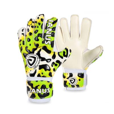 China Adult Football Soccer Goalkeeper Gloves Soccer Goalkeeper Gloves With Finger Guard Soccer Gloves for sale