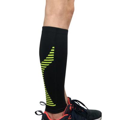 China Compression Adjustable Breathable Elastic Basketball Running Leg Sleeves Non Slip Sports Calf Protector for sale