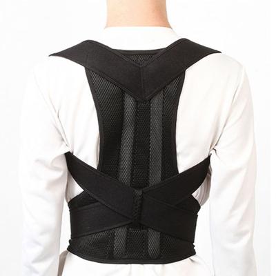 China Adjustable Elasticity Breathable Back Posture Corrector Kyphosis Back Corrector Pressurized Strap for sale