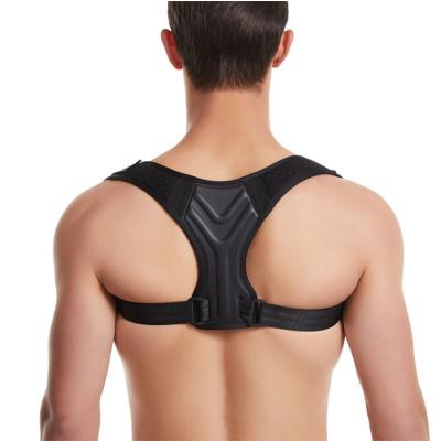 China Adjustable Breathable Unisex Back Corrector Posture Corrector Elasticity Kyphosis Strap for sale