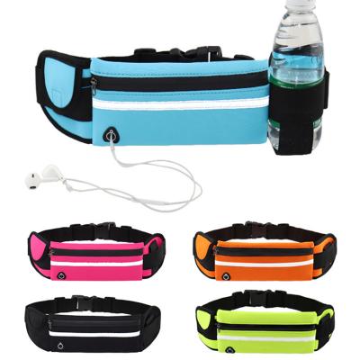 China Water Proof Outdoor Running Waist Bag Men's And Women's Multifunctional Tactical Water Bottle Pussy Pack for sale