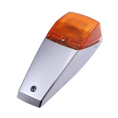 China Amber Square 42 PC Lens 10 3/4 x 4 LED Truck Trailer Cab Lamp Marker Signal Tail Light for sale