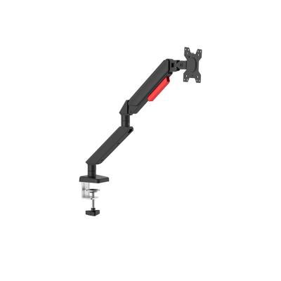 China Aluminum OEM Available Ergonomic Aluminum heavy Spring Single LCD Monitor Arm Vesa Mount arm Mount desk mount for sale