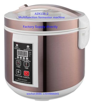 China AZK115-2 100-240V High Efficiency Factory Price Automatic Intelligent Garlic Fermenter Machine Black Price for sale