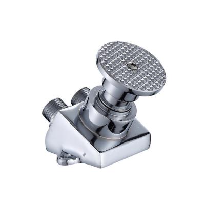 China Taps Pedal Valve Grifo De Fregadero Valvula De Descarga De Pie Foot Metered Foot Operated Control Valve For Basin Faucets for sale