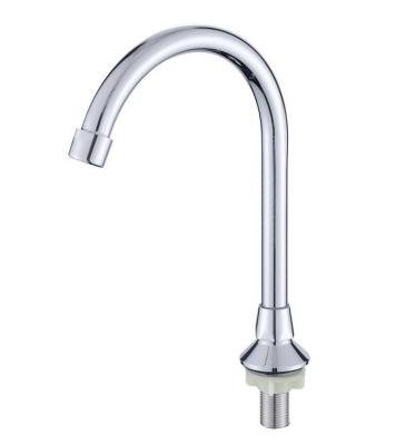 China Metered Faucets Stainless Steel Outlet Spout For Foot Operated Faucet for sale