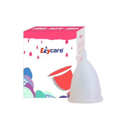 China Reusable China Menstrual Period Cup Hygiene Menstrual Period Cup Silicone Feminine Grade Female Eco-friendly Wholesale for sale