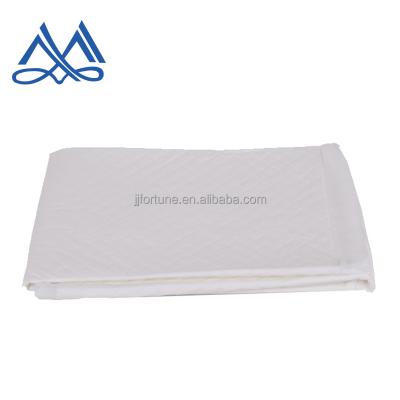 China Plain weave made in china cotton soft surface disposable underpad with sheet hot sale under pads for sale