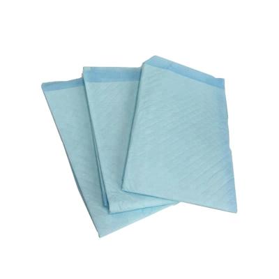 China Disposable Plain Weave Pads Bottom Sheet With Cotton Surface 3 Size Available Samples Free Under Pad for sale