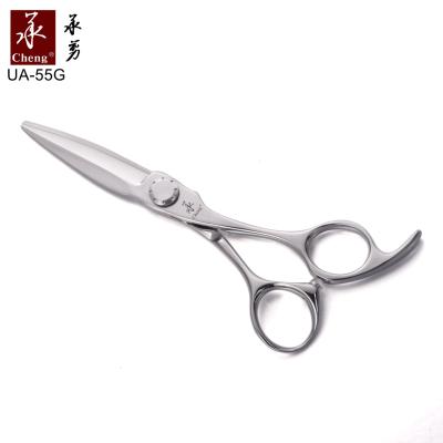 China Sliding UA-55G Best Japanese Professional Cutting Hair Scissors For Hairdresser for sale