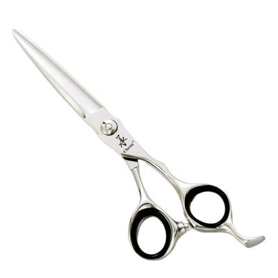 China PB-60Z Professional Hairdressing Scissors Titanium Scissors OEM Hair Cutting Scissors With Offset Handle YONGHE Scissors for sale