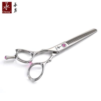 China SS575-27AH Steel Hair Thinning Scissors 440c Left Handed Thinning Shears 5.75inch for sale