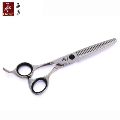 China BF-627TZA Japan 440C Steel Thinning Scissors Left Handed Thinning Scissors With Patent 27T Double-bevele Teeth for sale