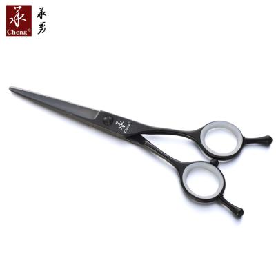 China Cutting Scissors H-550BK Salon Black YONGHE for sale