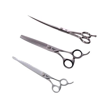 China Professional Thinning Scissors Pet Grooming Scissors Set Shearing Set for sale