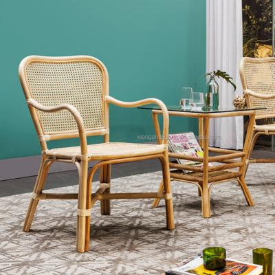 China Nordic simple adjustable original Chinese style leisure table (others) hotel furniture and chair combination rattan for sale