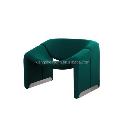 China Adjustable(Other) For Modern Office Living Room Leisure Lounger Green Chair Extended Chair for sale