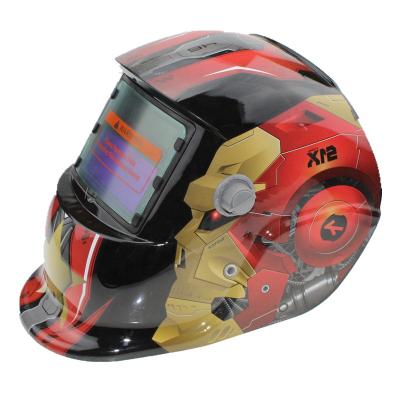 China Chinese factory yes hot sale black iron man welding helmet for sale