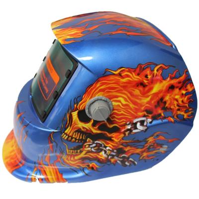 China YES Professional Unique Customized Welder Full Face Art Welding Helmets for sale