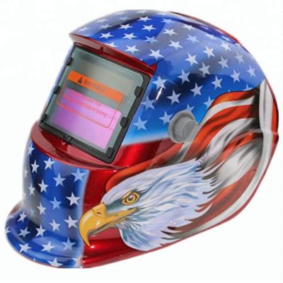 China YES Protection Art Lens Industrial Solar Auto Darkening Welding Welding Helmet for sale