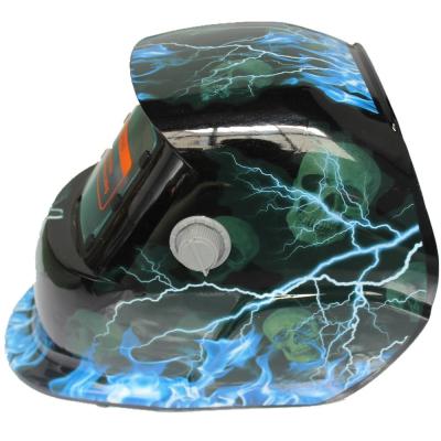 China PP Welding Helmet Supplier Art Decal Welding Helmet With Grinding Function for sale