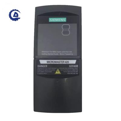 China Ect 0.75KW Siemens MICRO-MASTER 420 Industrial Variable Frequency Reader 6SE6420-2UD17-5AA1 for sale