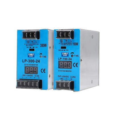 China Customization LP-300-24 ac dc 24v 12.5a din rail type 300w change power supply low power consumption for sale