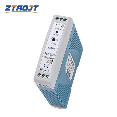 China Low power consumption factory price led power supply 12v 20w 1.6A Mdr-20-12 din rail power supply for led for sale