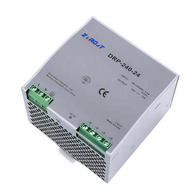 China CCTV camera factory price ZTAOJT DRP-240-24 24V 240W DC 10A din rail change power supply for led for sale