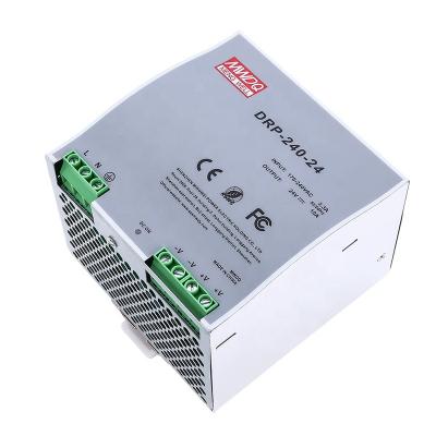 China Low Power Consumption ZTAOJT 240W 5A 48V DC Single Output DRP-240-24 10A 24V DIN Rail Ups Switching Power Supply for sale