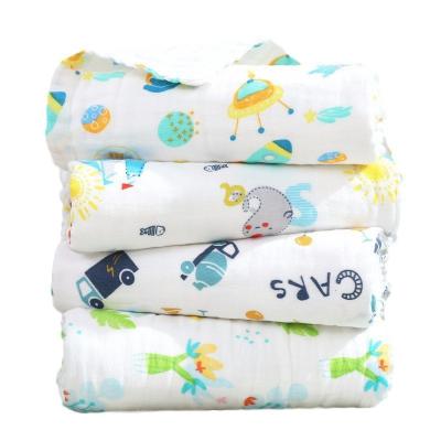 China Anti-Bacteria Surprise Price Newborn Pure Cotton Class A Cartoon Newborn  Baby Cover Blanket Covering Towel Baby Bath Towel Covering Quilt for sale