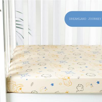 China Waterproof Custom Baby Crib Sheets Cotton, Durable Fitted Crib Sheets, 100% Cotton Baby Sheets for sale