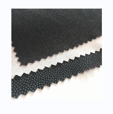 China High Quality Fusible Stretch Belt Fusible Elastic Adhesive Woven Interlining For Pants for sale