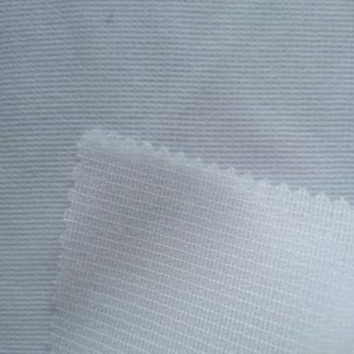 China 100% Polyester Fusible Warp Knitted High Stretch Woven Fusible Interlining Fabric Interlinings And Linings for sale