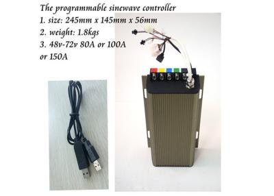 China Low Brake 72v Sinewave Electric Bike Controller 60amp - 80amp for sale