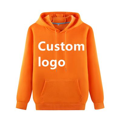 China OEM Autumn Winter Plus Velvet Cotton Anti-wrinkle Custom Hoodies Casual Looser Size Men's Sweater for sale