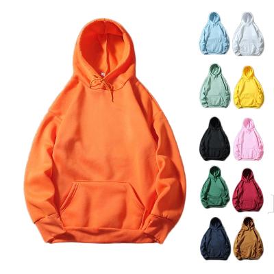 China Custom Logo/Brand Design Women's DIY Hoodies Sweatshirt Casual Hoody Clothing 13 Color Loose Men's Anti-pilling Hoodie for sale