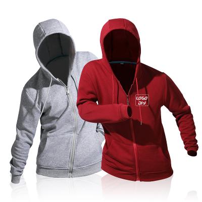 China Wholesale Anti-wrinkle Fleece Zipper Hooded Men's Hooded Sweatshirt Solid Color Embroidery Logo Men's Sweatshirt for sale