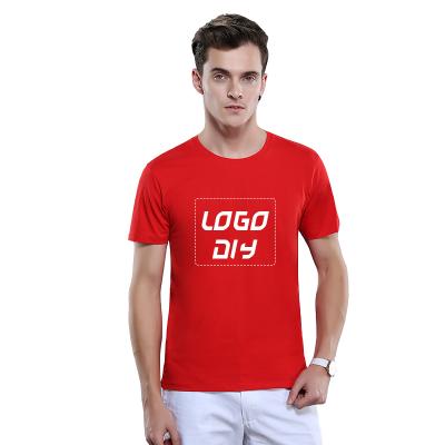 China Hot Anti-wrinkle Men's 100% Cotton Comfortable Sports Style Plain T-shirt Can Be Customized for sale